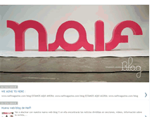 Tablet Screenshot of naif-magazine.blogspot.com