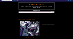Desktop Screenshot of animations-classes.blogspot.com