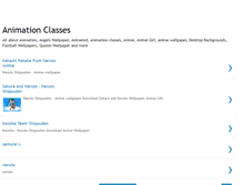 Tablet Screenshot of animations-classes.blogspot.com