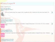 Tablet Screenshot of fancy-league.blogspot.com