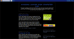 Desktop Screenshot of minookajrhighcomputer.blogspot.com