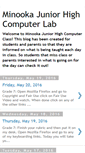 Mobile Screenshot of minookajrhighcomputer.blogspot.com