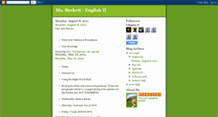 Desktop Screenshot of msbeckett.blogspot.com