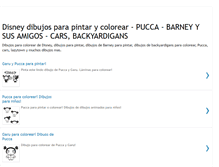 Tablet Screenshot of dibujosparapintarycolorear.blogspot.com