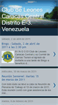Mobile Screenshot of clubdeleonescaracascentral.blogspot.com