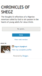 Mobile Screenshot of chroniclesofshegs.blogspot.com