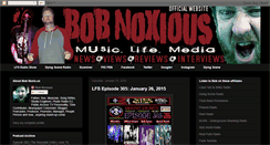 Desktop Screenshot of noxiousbob.blogspot.com