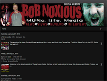 Tablet Screenshot of noxiousbob.blogspot.com