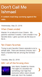 Mobile Screenshot of dont-call-me-ishmael.blogspot.com