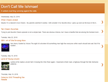 Tablet Screenshot of dont-call-me-ishmael.blogspot.com