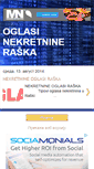 Mobile Screenshot of nekretnineraska.blogspot.com