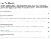 Tablet Screenshot of iamthechaplain.blogspot.com