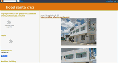 Desktop Screenshot of hotelsantacruz.blogspot.com