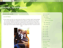 Tablet Screenshot of holmeshappenings.blogspot.com