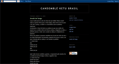 Desktop Screenshot of candombleketubrasil.blogspot.com