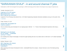 Tablet Screenshot of chennaiitjobs.blogspot.com