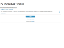 Tablet Screenshot of pcwanderlusttimeline.blogspot.com