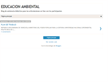 Tablet Screenshot of ambientelectricaunefa2010.blogspot.com