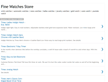 Tablet Screenshot of finewatchesstore.blogspot.com