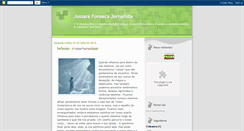 Desktop Screenshot of jussarafonsecajornalista.blogspot.com