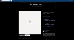 Desktop Screenshot of lourdesveraalva.blogspot.com