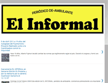 Tablet Screenshot of elinformalperiodicode-ambulante.blogspot.com