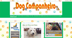 Desktop Screenshot of dogcompanheiro.blogspot.com