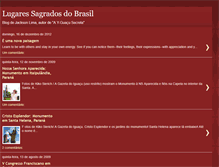 Tablet Screenshot of lugaressagrados-brasil.blogspot.com