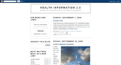 Desktop Screenshot of healthinfomgmt.blogspot.com