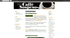 Desktop Screenshot of caffesospeso.blogspot.com