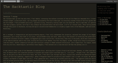 Desktop Screenshot of hacktastic.blogspot.com