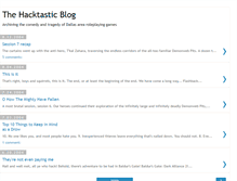 Tablet Screenshot of hacktastic.blogspot.com