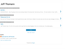 Tablet Screenshot of jeffthomann.blogspot.com