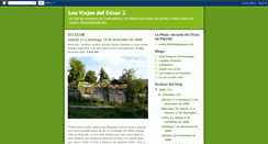 Desktop Screenshot of losviajesdelcesar2.blogspot.com