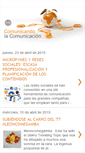 Mobile Screenshot of comunicandolacomunicacion.blogspot.com