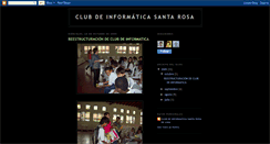 Desktop Screenshot of clubdeinformaticasantarosa09.blogspot.com