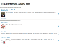 Tablet Screenshot of clubdeinformaticasantarosa09.blogspot.com