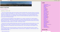 Desktop Screenshot of naturallivingfamily.blogspot.com