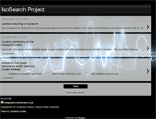 Tablet Screenshot of isosearch.blogspot.com