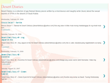 Tablet Screenshot of desert-diaries.blogspot.com