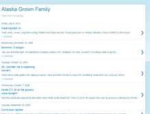 Tablet Screenshot of alaskagrownfamily.blogspot.com