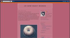 Desktop Screenshot of insewmanywords.blogspot.com