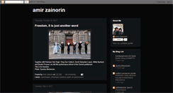 Desktop Screenshot of amirzainorin-artislife.blogspot.com