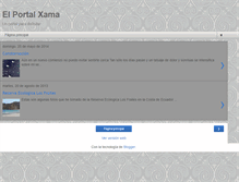Tablet Screenshot of elportalxama.blogspot.com