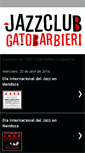 Mobile Screenshot of jazzclubgatobarbieri.blogspot.com