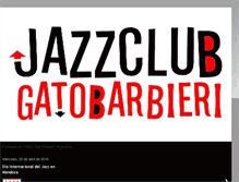 Tablet Screenshot of jazzclubgatobarbieri.blogspot.com