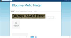 Desktop Screenshot of mufidpintar.blogspot.com