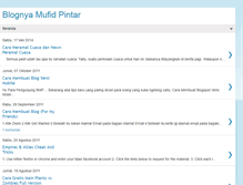 Tablet Screenshot of mufidpintar.blogspot.com