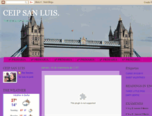 Tablet Screenshot of ceipsanluistheteacher.blogspot.com