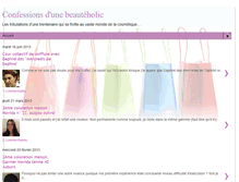 Tablet Screenshot of confessionsdunebeauteholic.blogspot.com